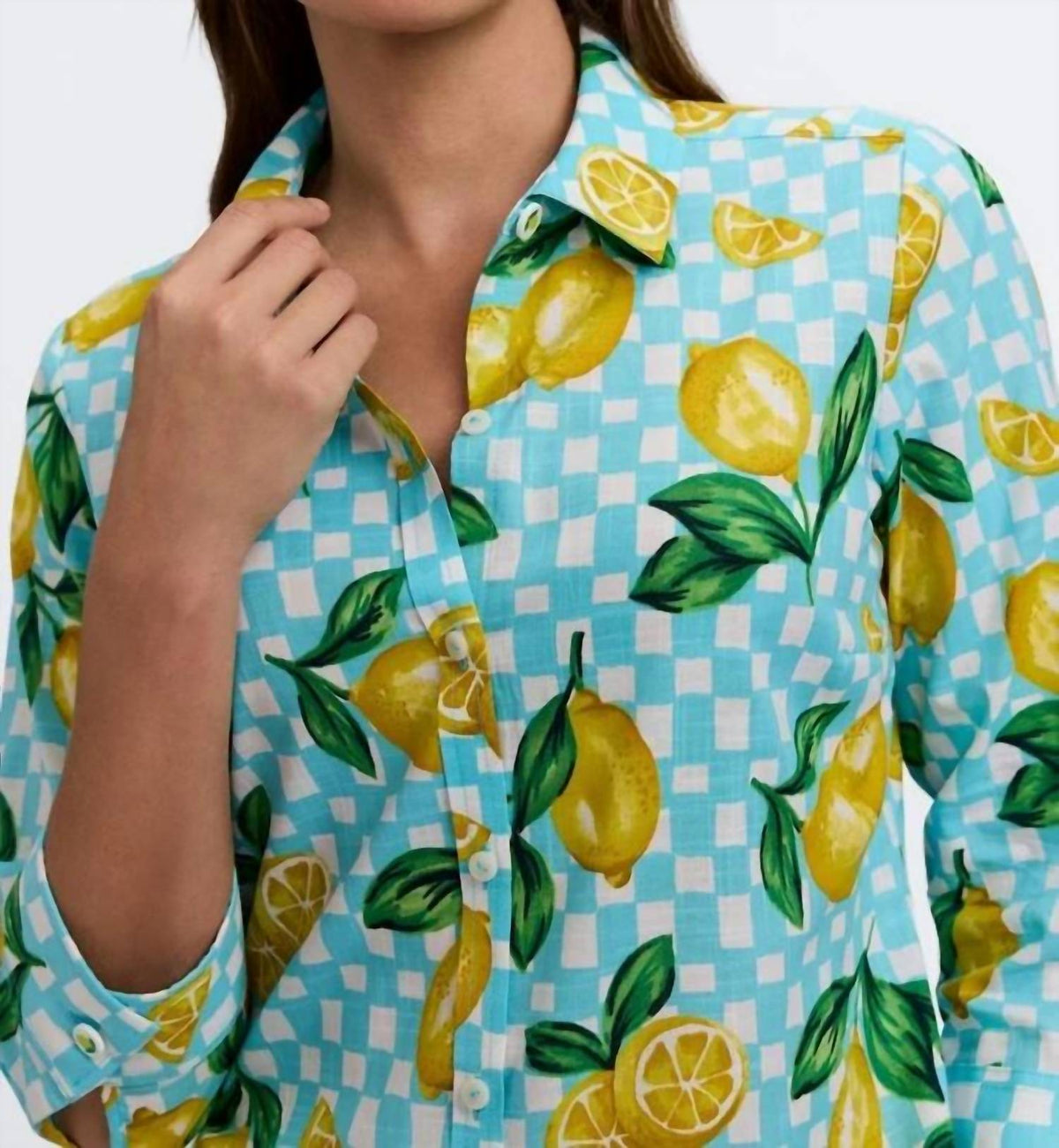 Foxcroft - Hampton 3/4 Sleeve Shirt