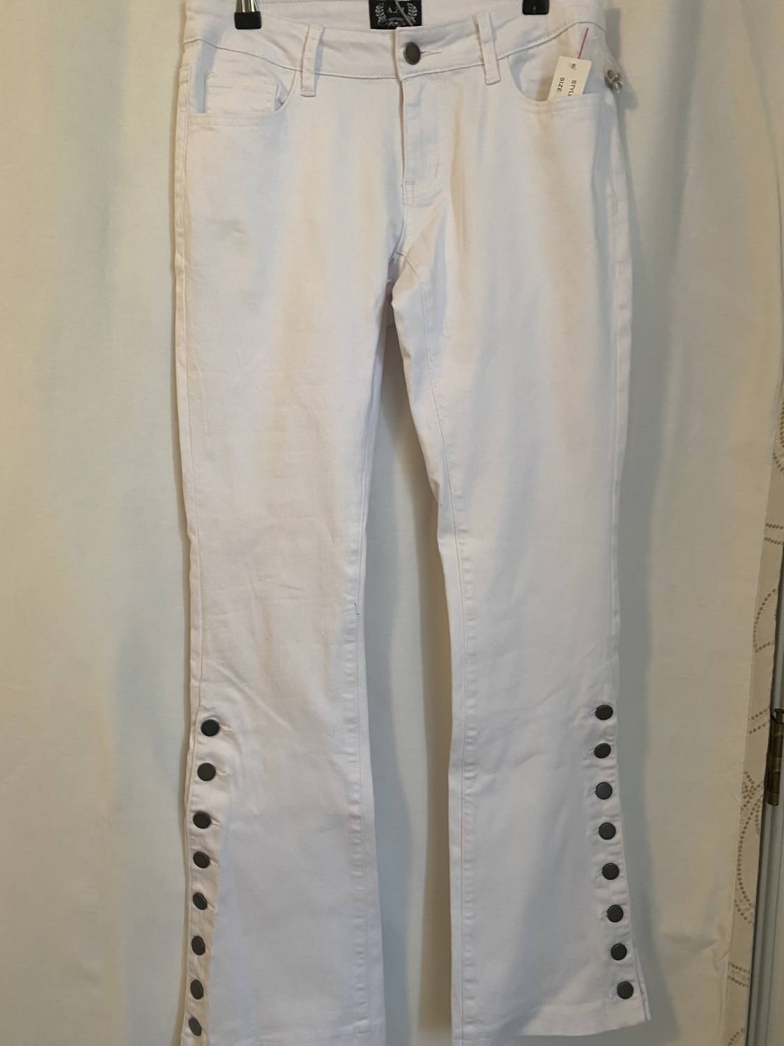 Azi - AZI White Patti Jeans