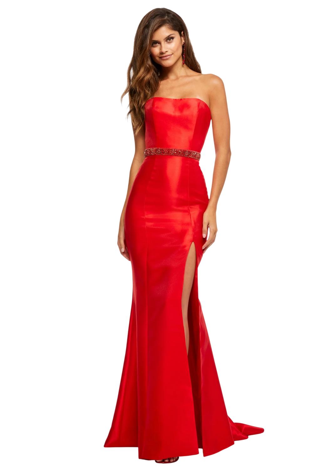 Sherri Hill - Strapless Gown