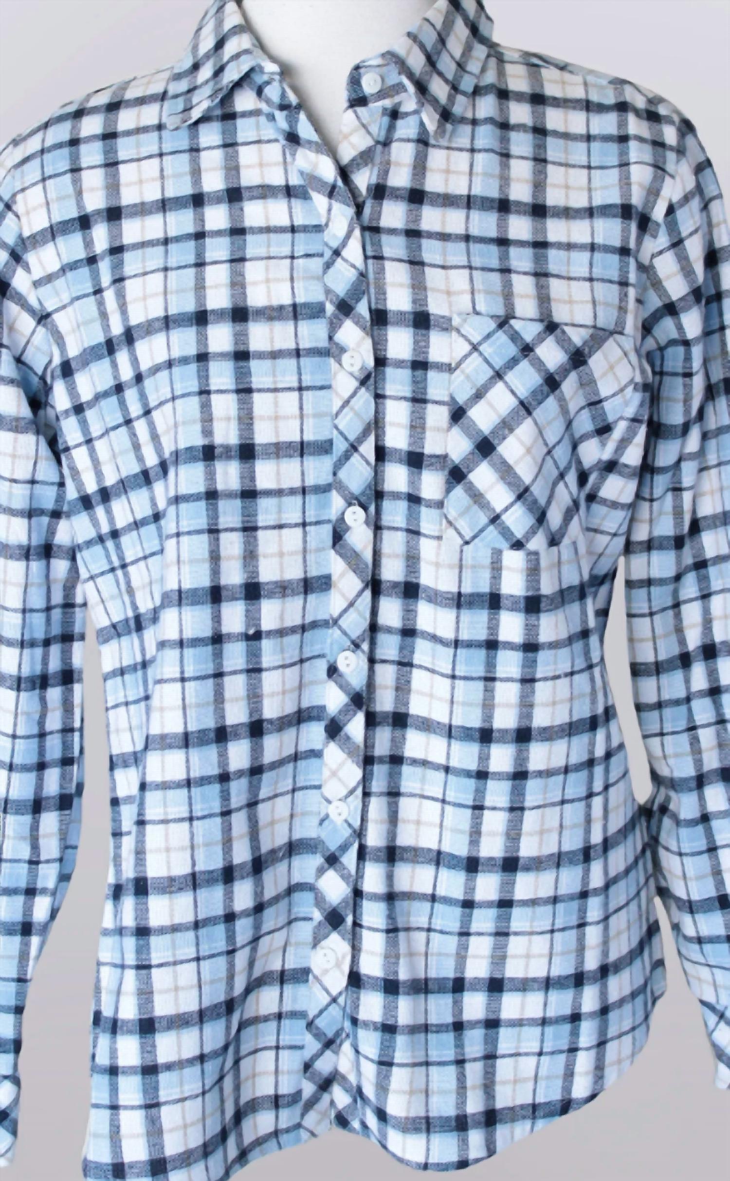 Keren Hart - Women's Oversized Plaid Shirt