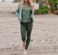 Line In The Sand - Afternoon Zip Long Sleeve Hoodie