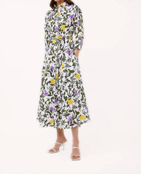 Beyond By Vera - Emily Floral Pattern Shirt Dress
