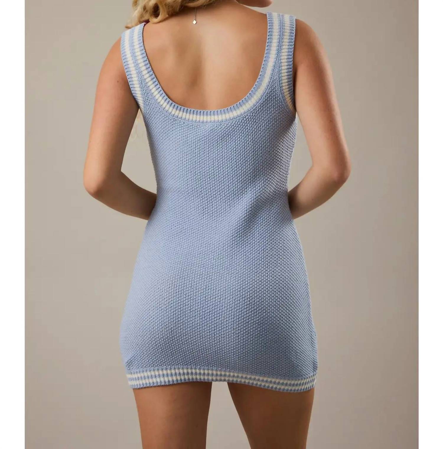 Le Lis - The Tulum Tide Knit Mini Dress