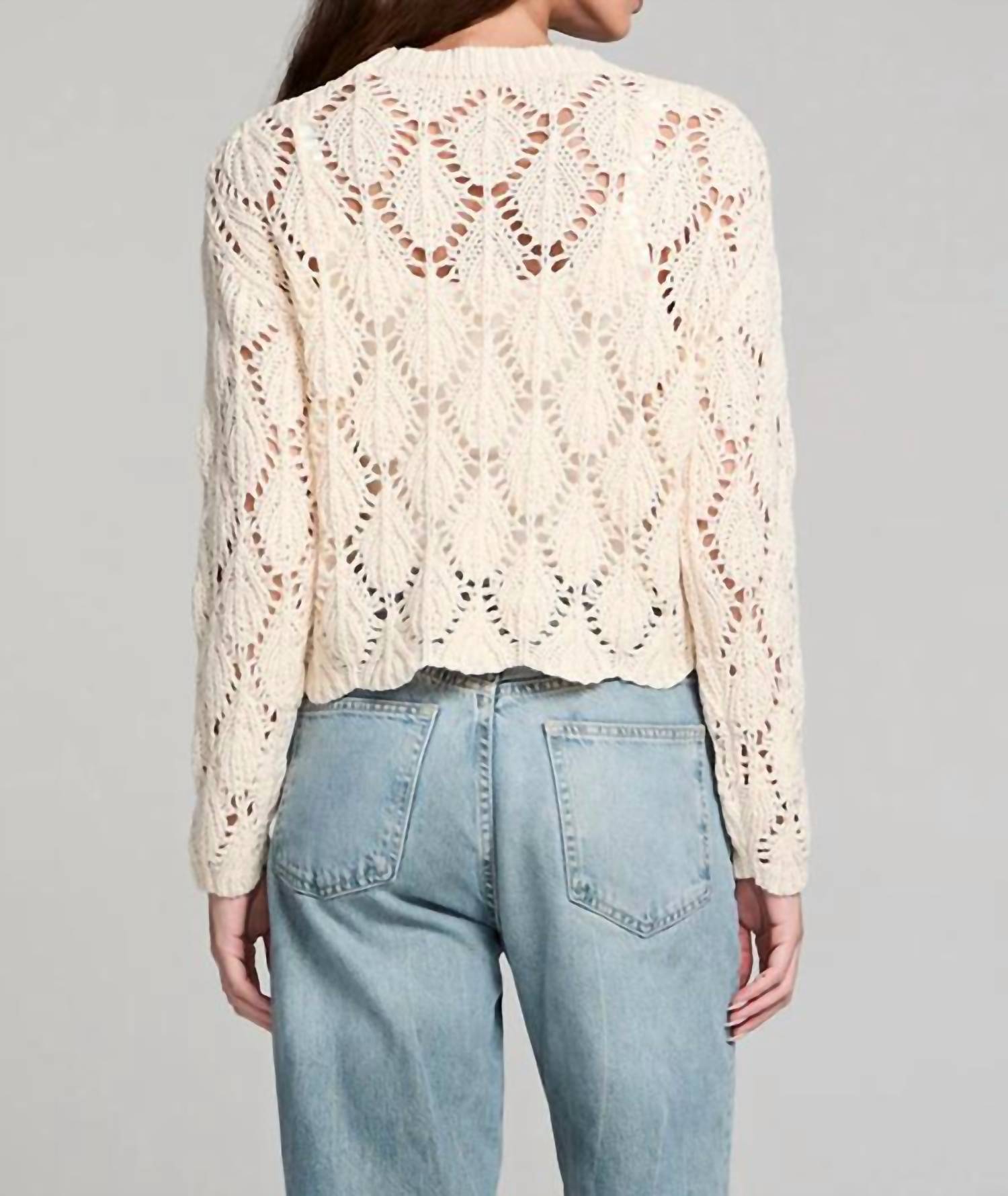 Saltwater Luxe - Arlo Bell Sleeves Boxy Sweater