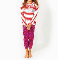 Lilly Pulitzer - Girl's Mini Mallie Terry Pant