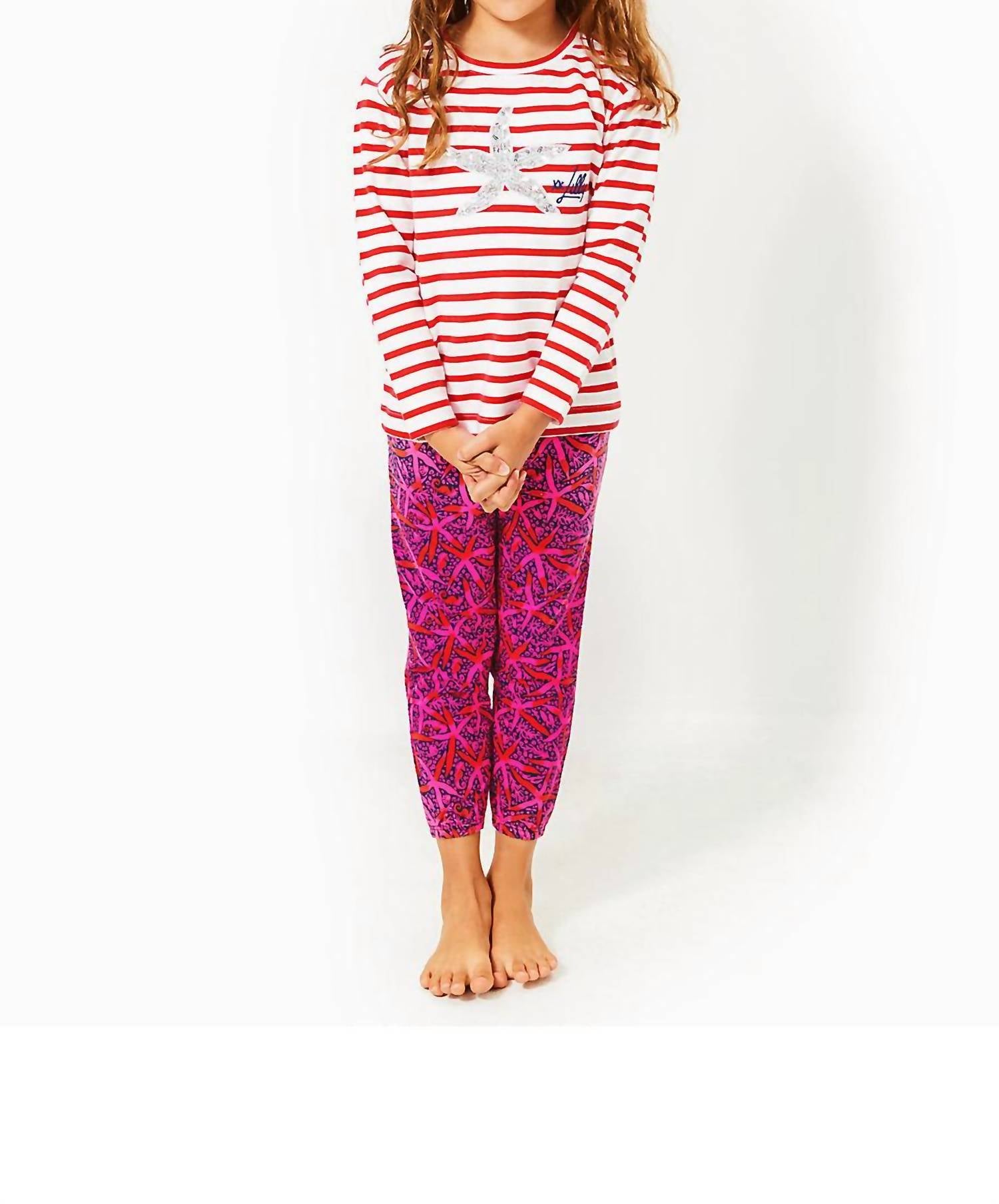 Lilly Pulitzer - Girl's Mini Mallie Terry Pant