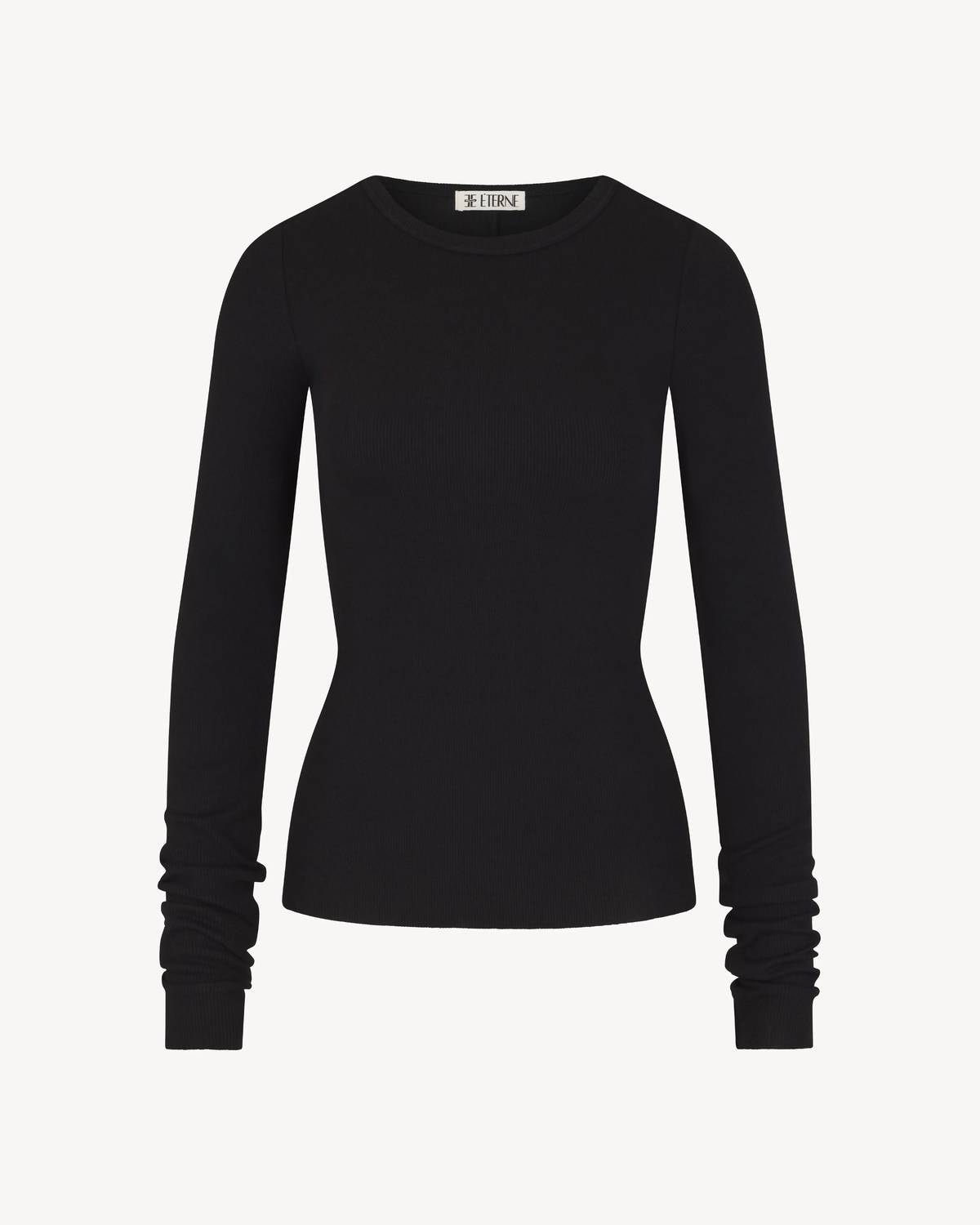 Eterne - Long Sleeve Fitted Top