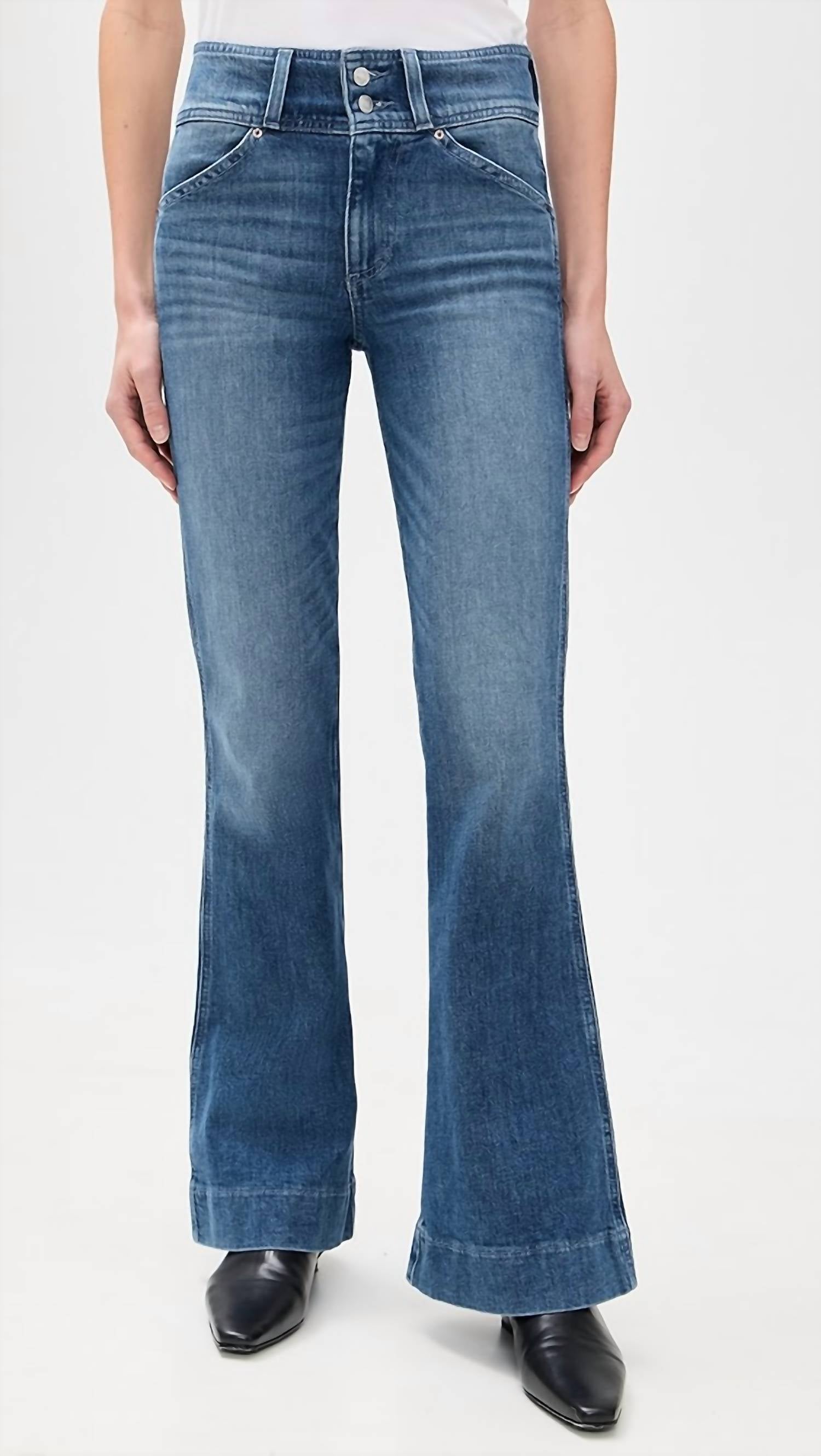 Le Jean - Highline Gigi Flare High Rise Jeans