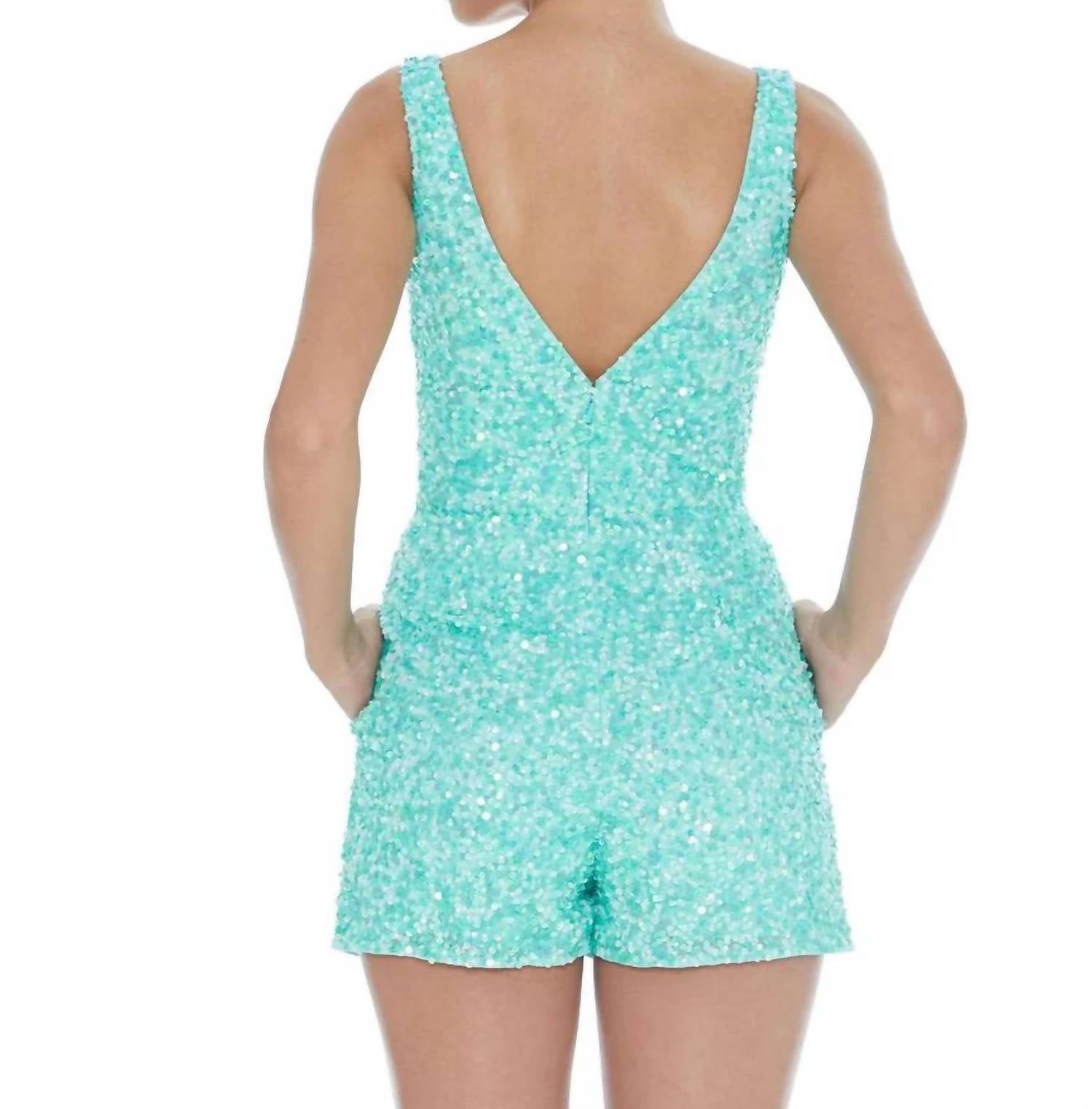 Ashleylauren - Sequin Romper