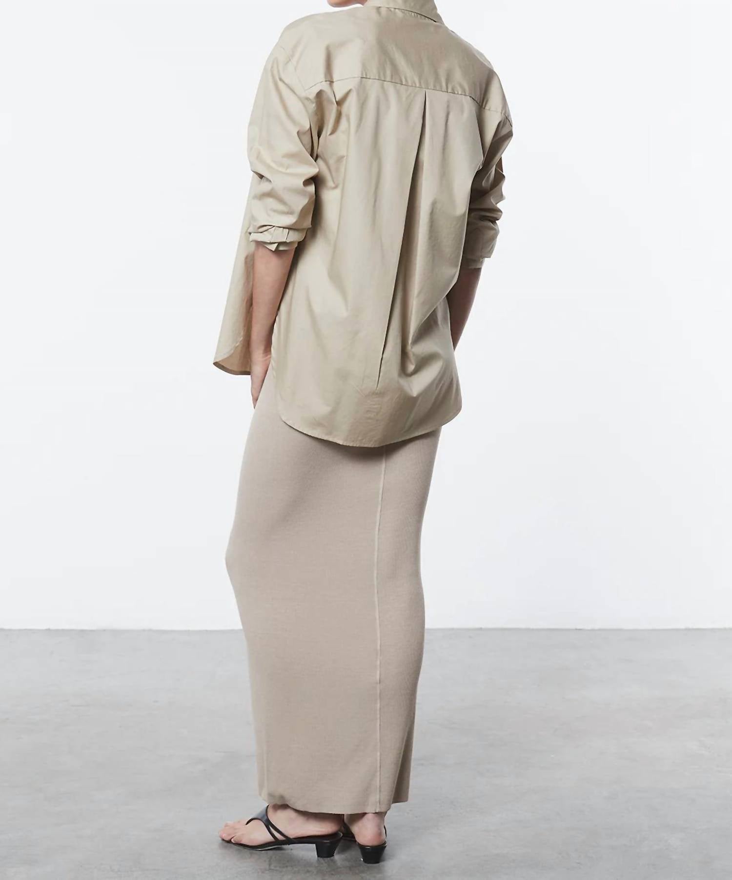Enza Costa - Stretch Silk Knit Maxi Dress
