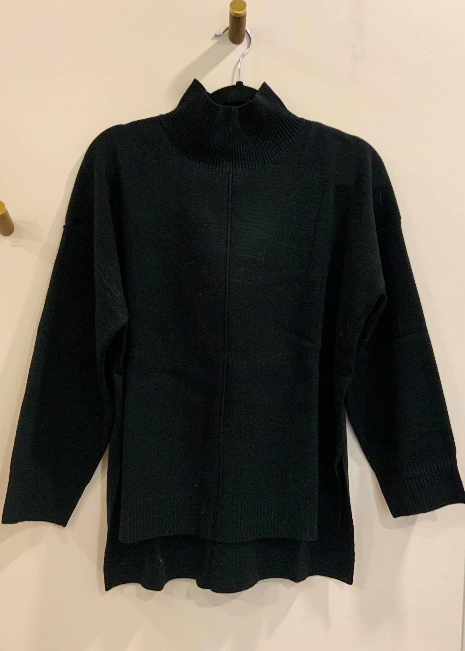 Blu Pepper - Belle Long Sleeve Mock Neck Sweater