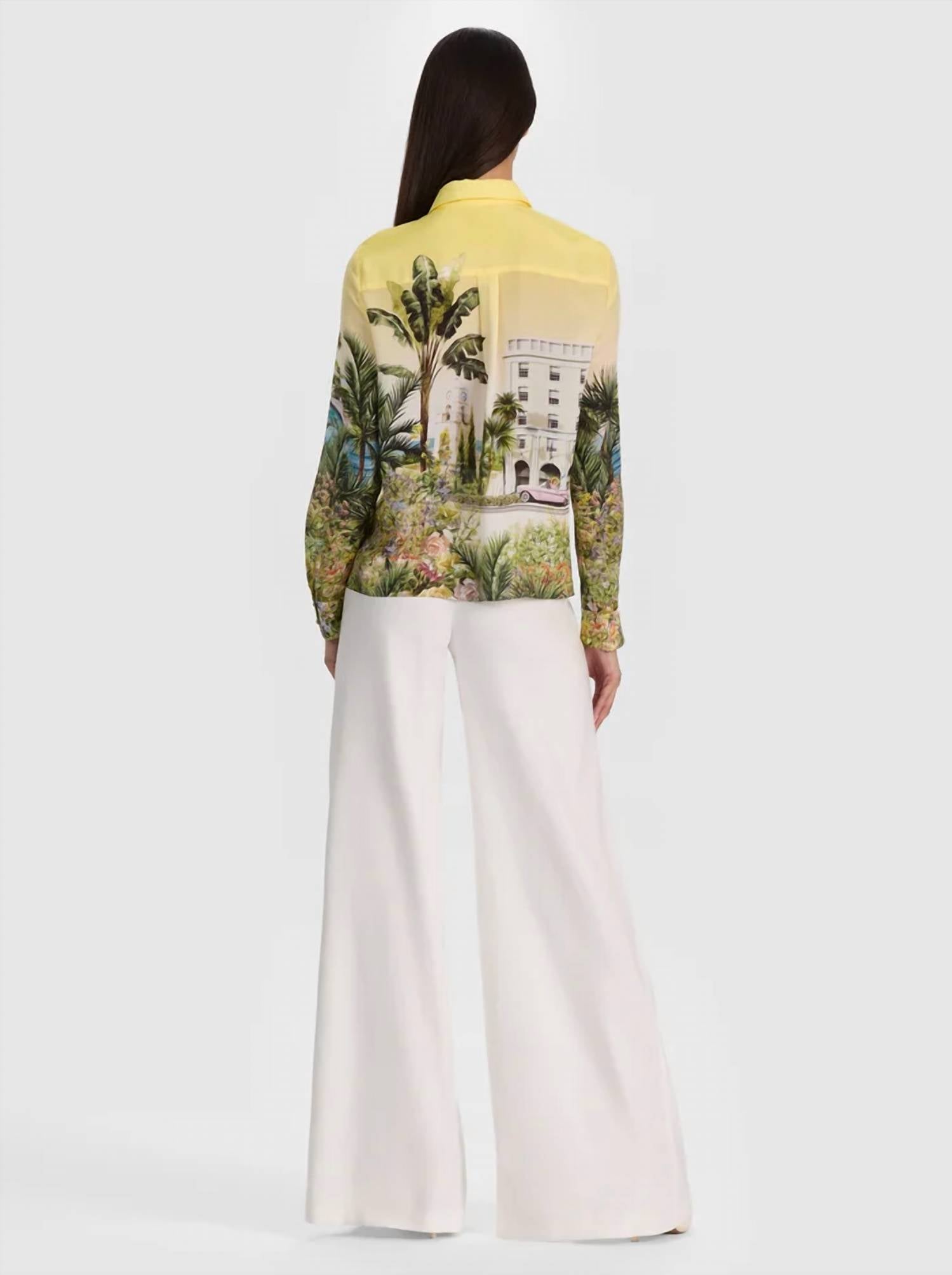 Alice + Olivia - Willa Silk Blouse