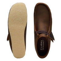 Clarks Men's Wallabee Boot in beeswax - men's boots - view 4
