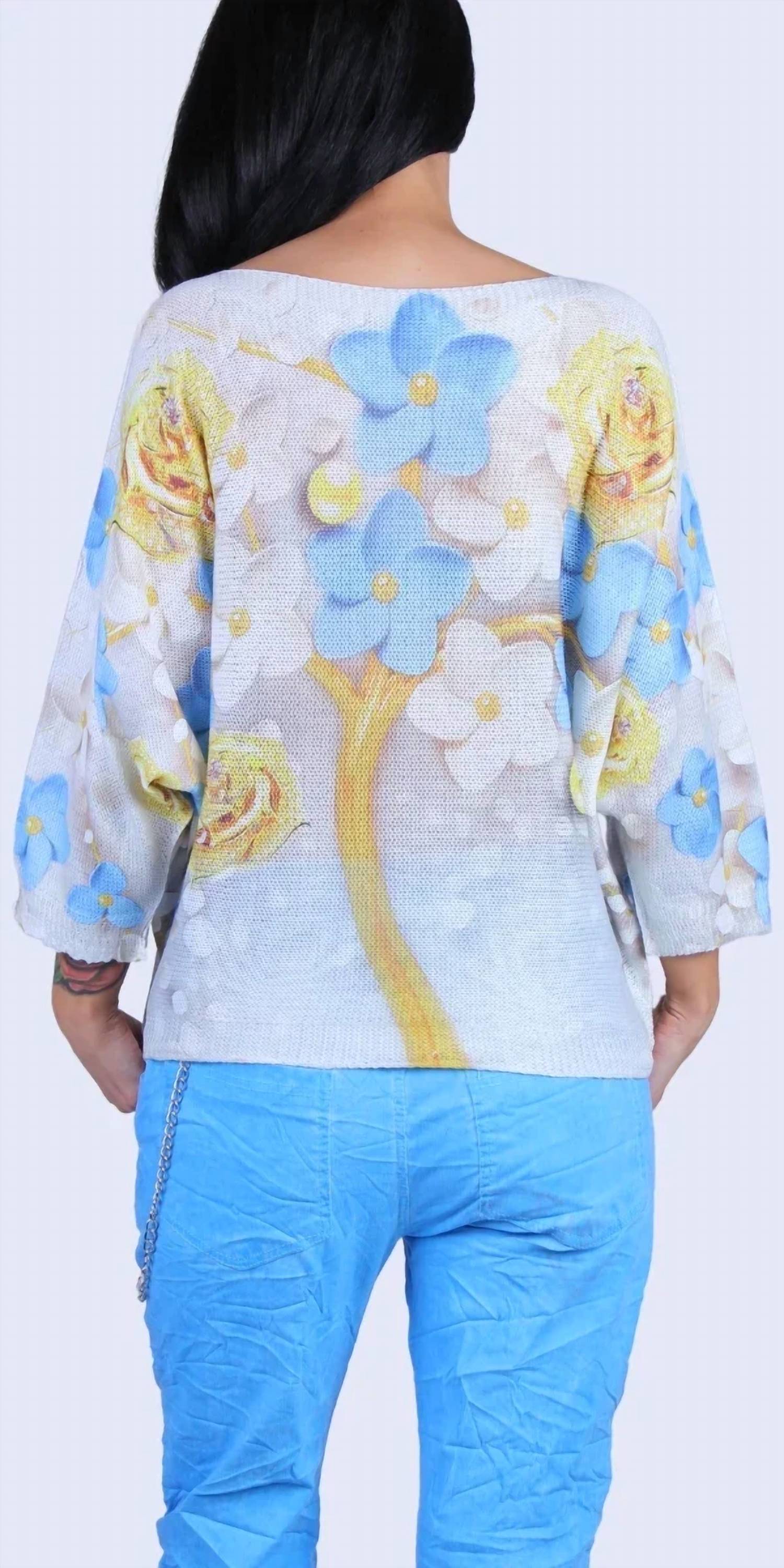Gigi Moda - In Fiore Batwing Sweater