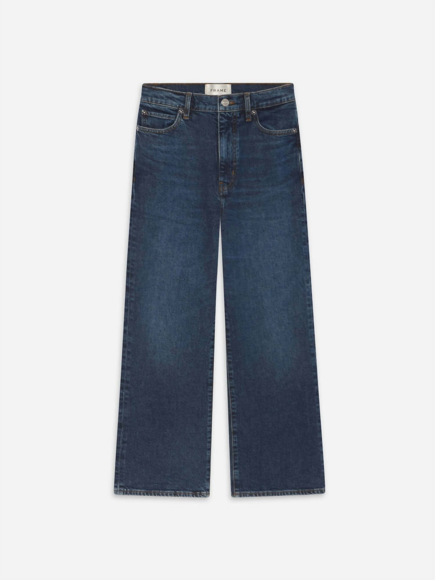 FRAME Ultra High-rise Wide Leg Jeans in archie 1 - women's jeans - view 5