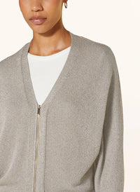 Luisa Cerano - Oversized Lurex Cardigan
