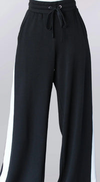Keren Hart - Women's Full-Length Stripe Joggers