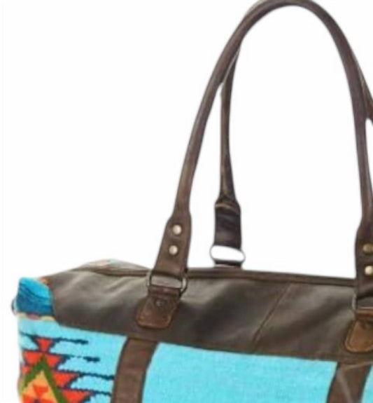 American Darling - Women's Leather Duffel Bag