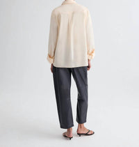 TWP Next Morning Shirt in creme de peche - women's shirt - view 5