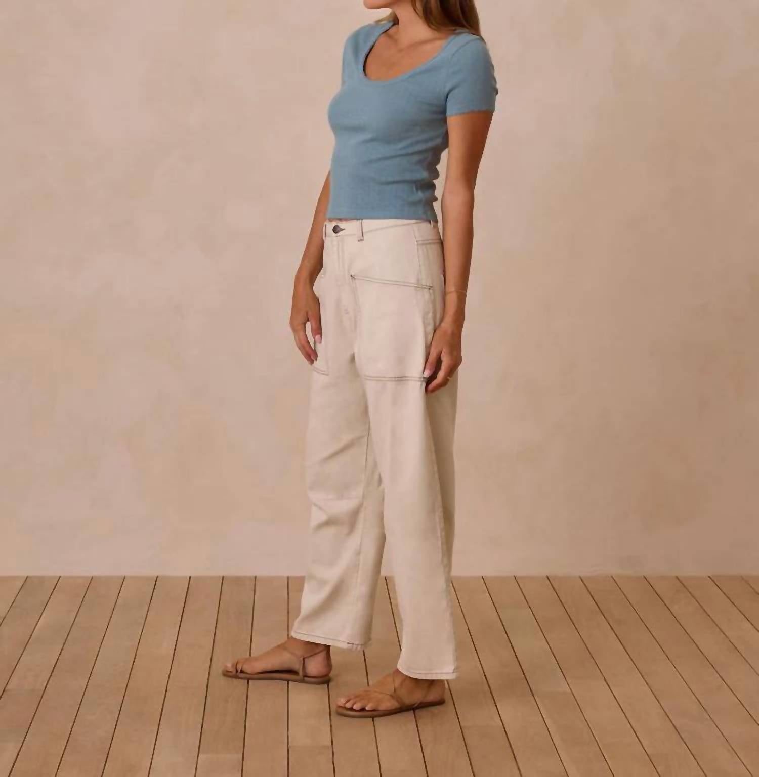 Rylee + Cru - Pointelle Tee