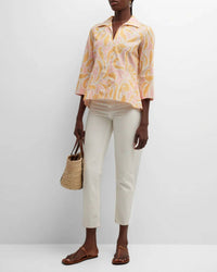 Finley - Sunshine Scroll Swing Top