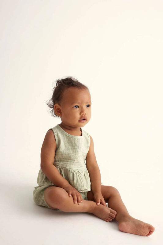 Cozmo - Baby Girls' Lurex Gauze Top