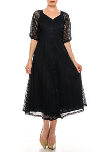 Maison Tara - Eyelet Dress