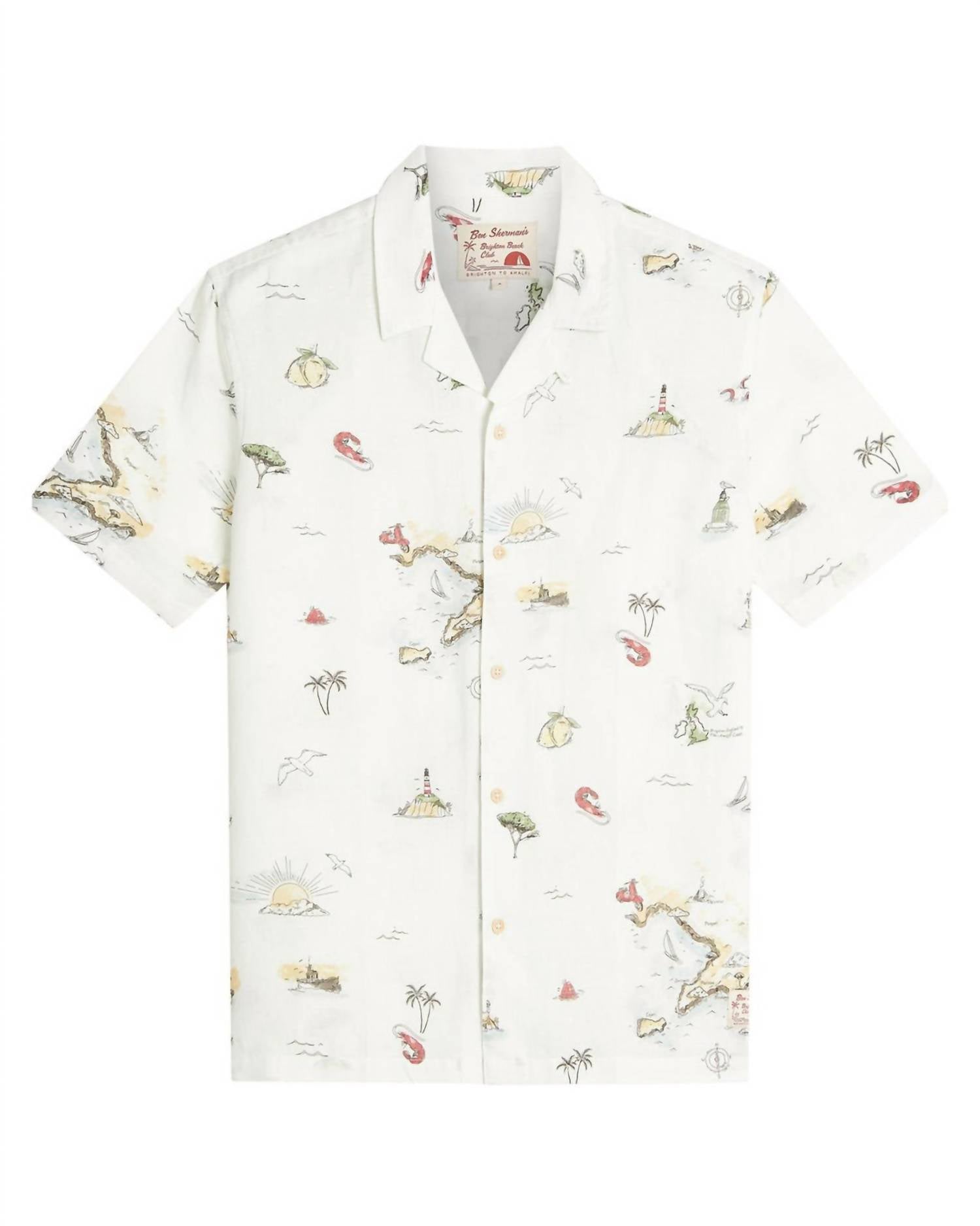 Ben Sherman - Brighton To Amalfi Print Shirt