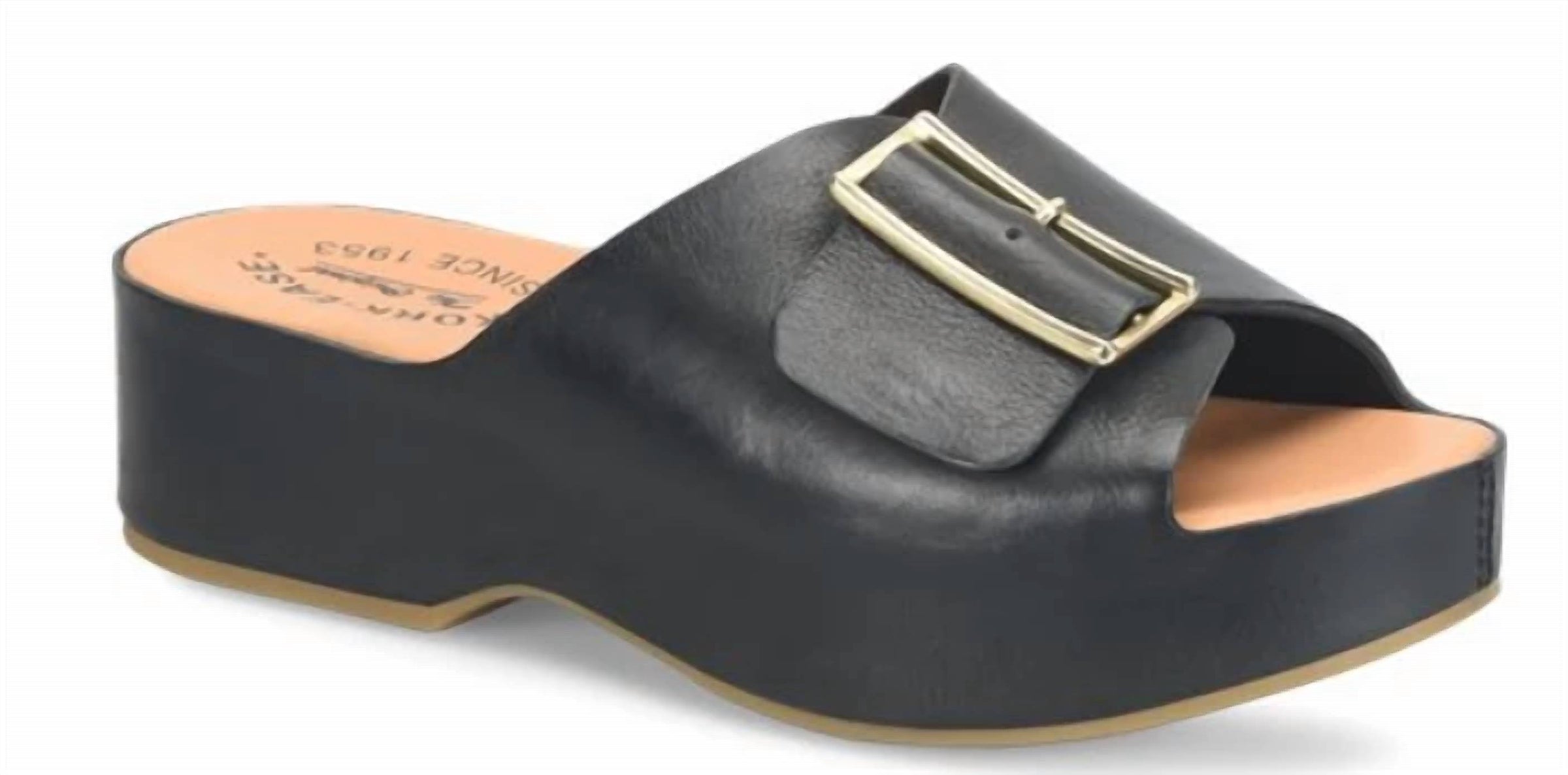 Kork-Ease - Women’s York Retro-chic Platform Slide Sandals