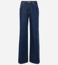 Re/Done - Women's Mid Rise Palazzo Wide-leg Jeans
