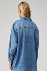 Good American - Denim Oversized Shirt