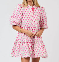 Mary Square - Mini Riley Flora Fanfare Dress