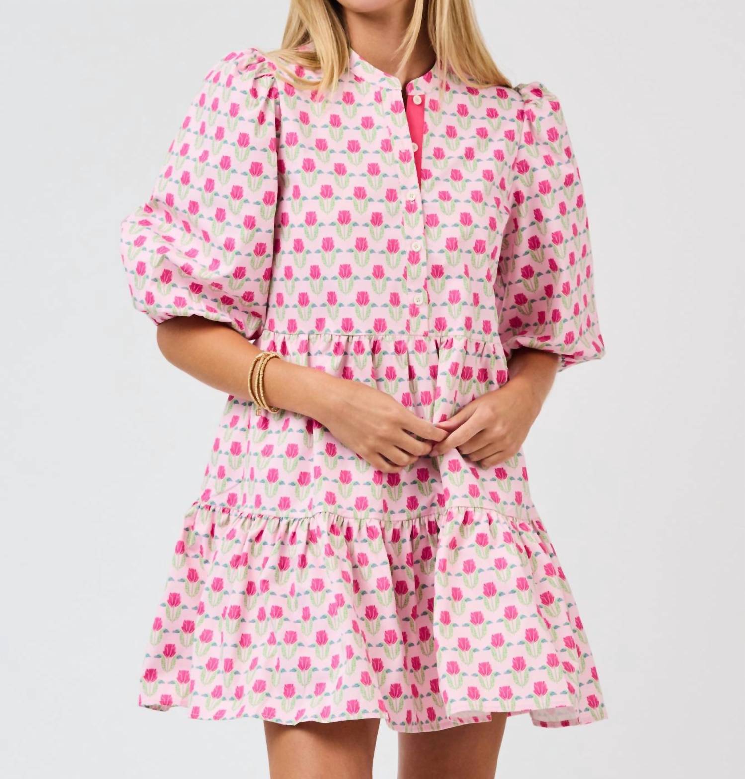 Mary Square - Mini Riley Flora Fanfare Dress