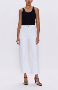 Pistola - Penny High Rise Wide Leg Crop Jeans