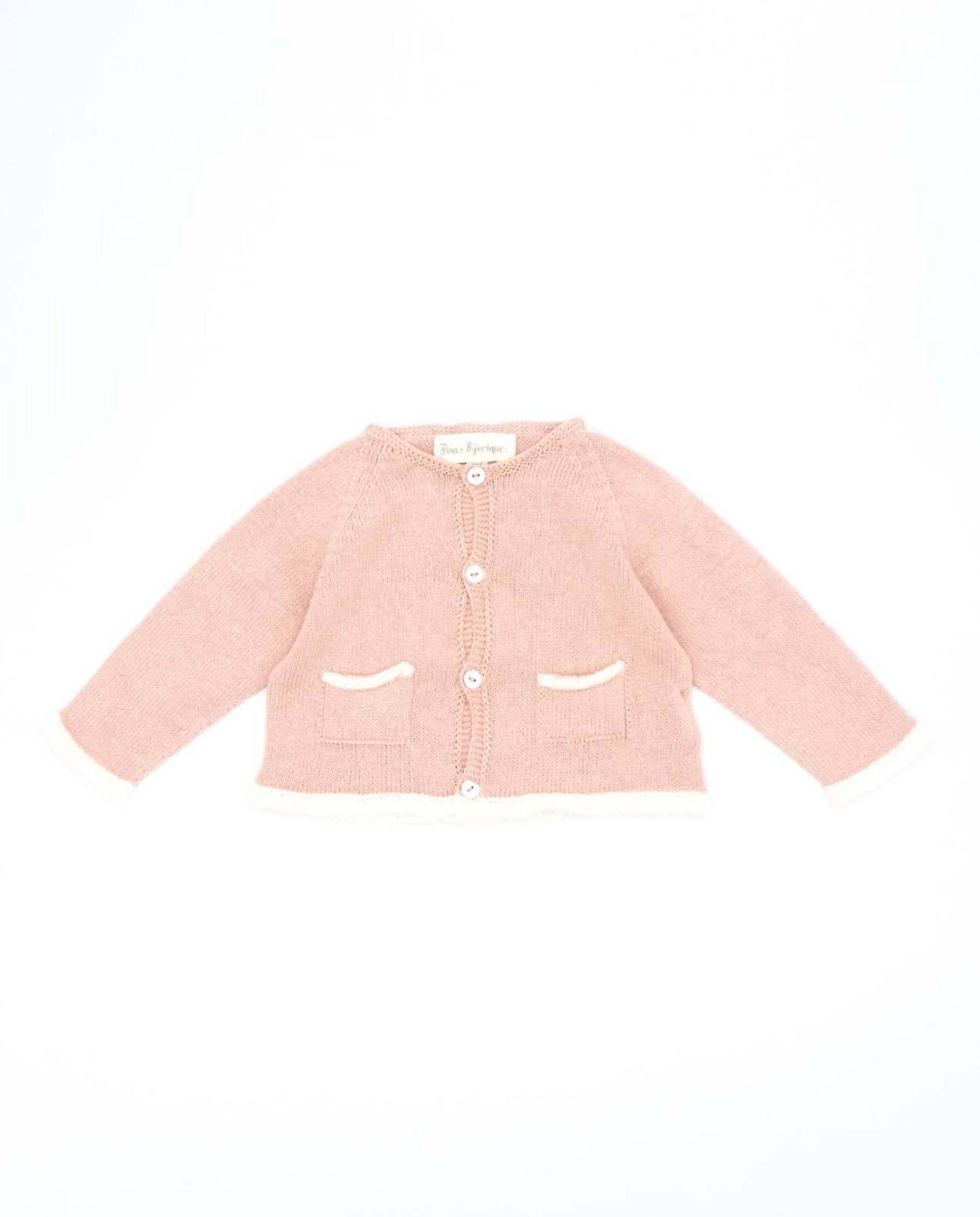 Fina Ejerique Girl's Contrast Jacket in pink - item