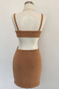 Beige Botany - Women's Tulum Mini Dress