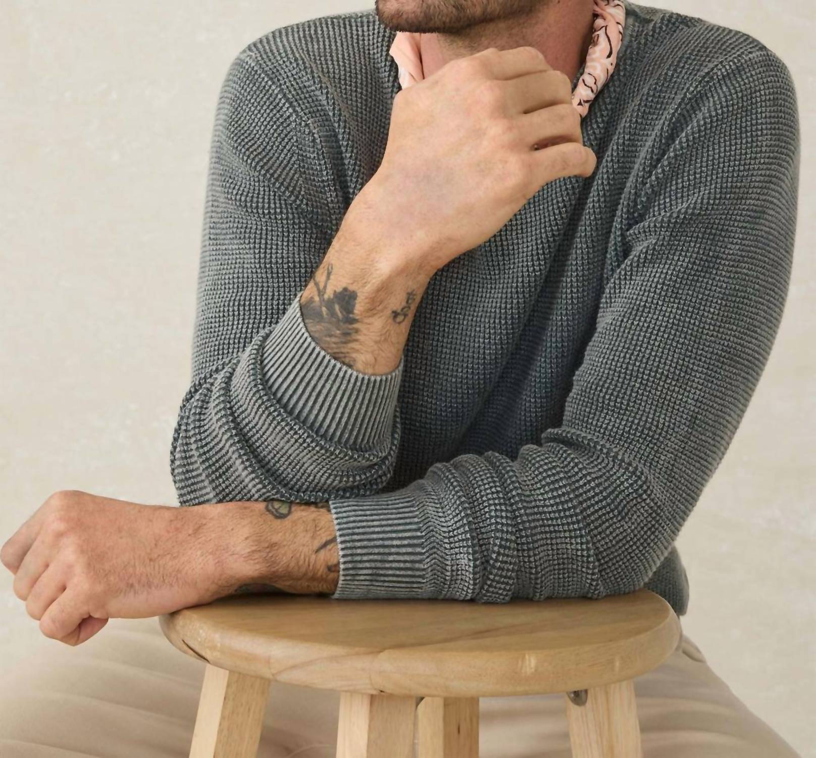 Faherty - Sunwashed Crewneck Sweater