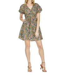 Jade - V-neck Ruch Dress
