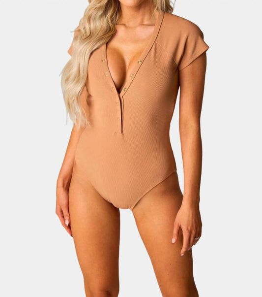 Buddylove - Mona Short Sleeve One-Piece Swimsuit