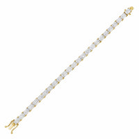 Diana M Jewels - Women's Radiant Lab-Grown Diamond Bracelet (15.00 Ct) - Grand