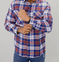 Weiv - Plaid Long Sleeve Button Down Shirt