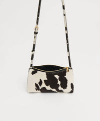 Mansur Gavriel Women's Gaia Shoulder Bag in printed pony hair - women's bag - alternate view