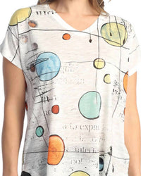 Jess & Jane - Journey Cap Sleeve Top - Plus