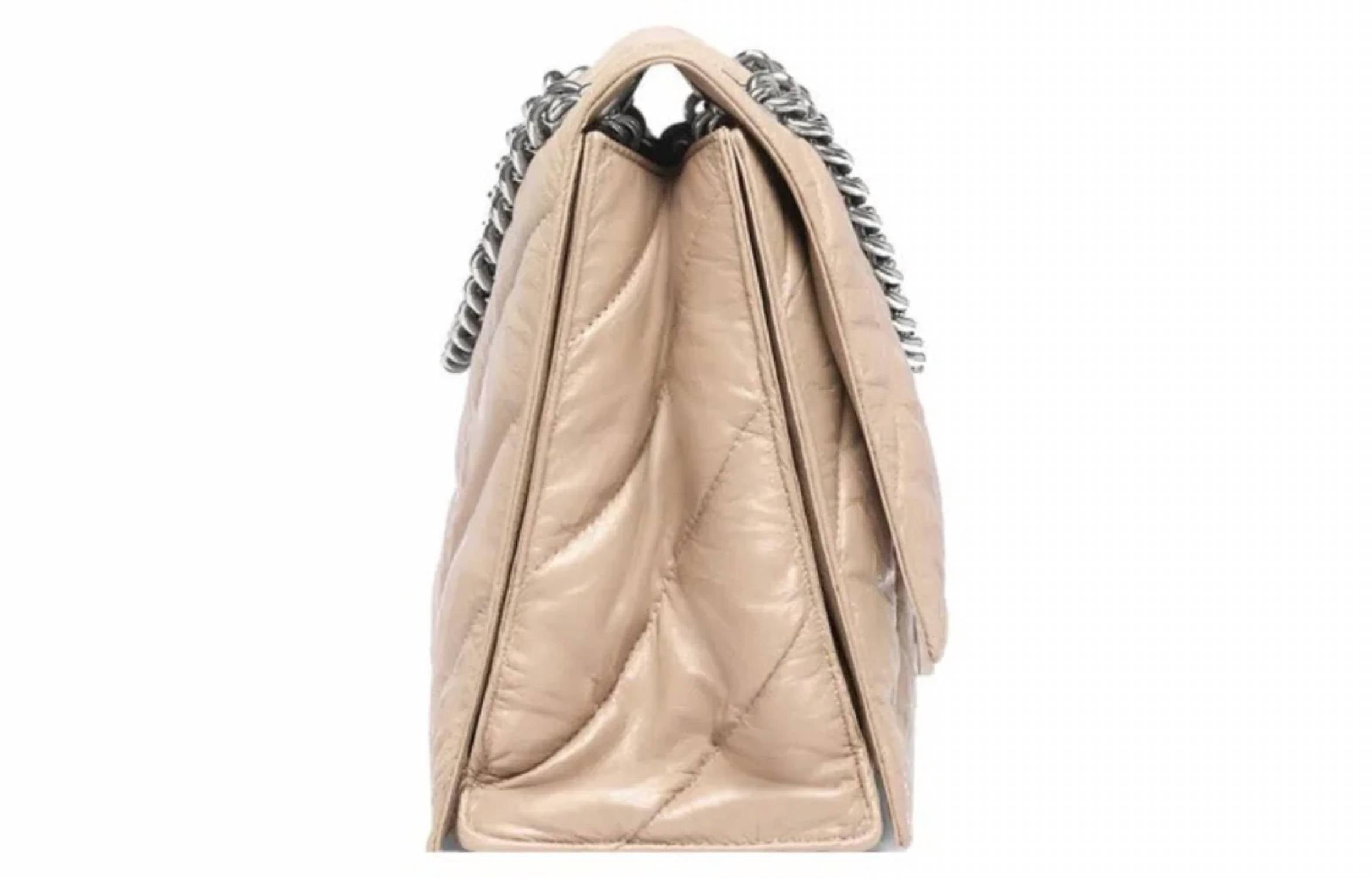 Balenciaga - Women's Quilted Crush Chain Bag