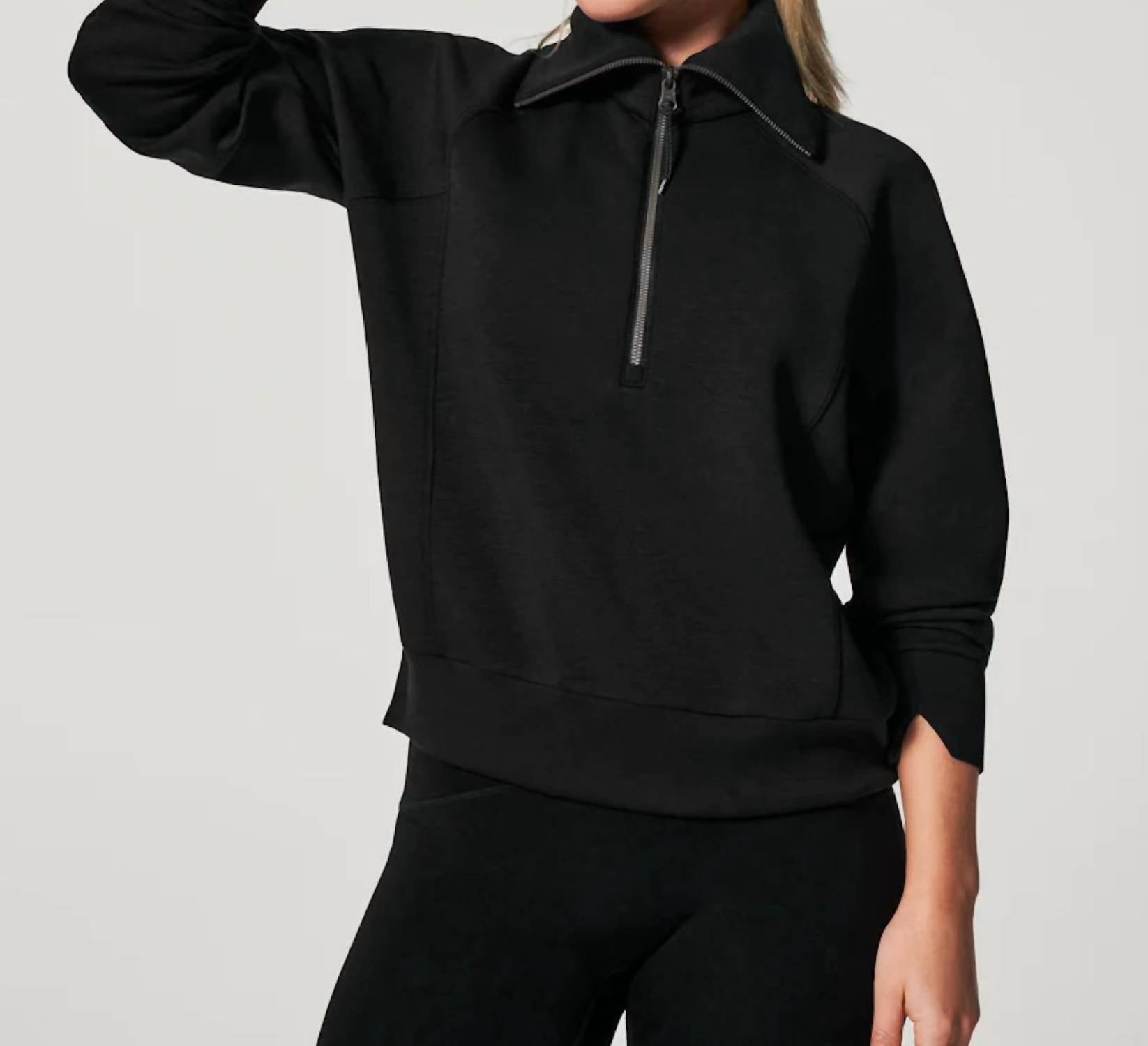 Spanx - Air Essentials Half Zip Sweatshirt