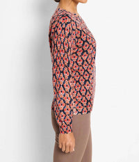 Nic + Zoe - Harvest Ikat Pure Cotton Sweater