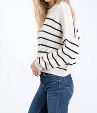 Hailey & Co - Winter Wonder Striped Sweater
