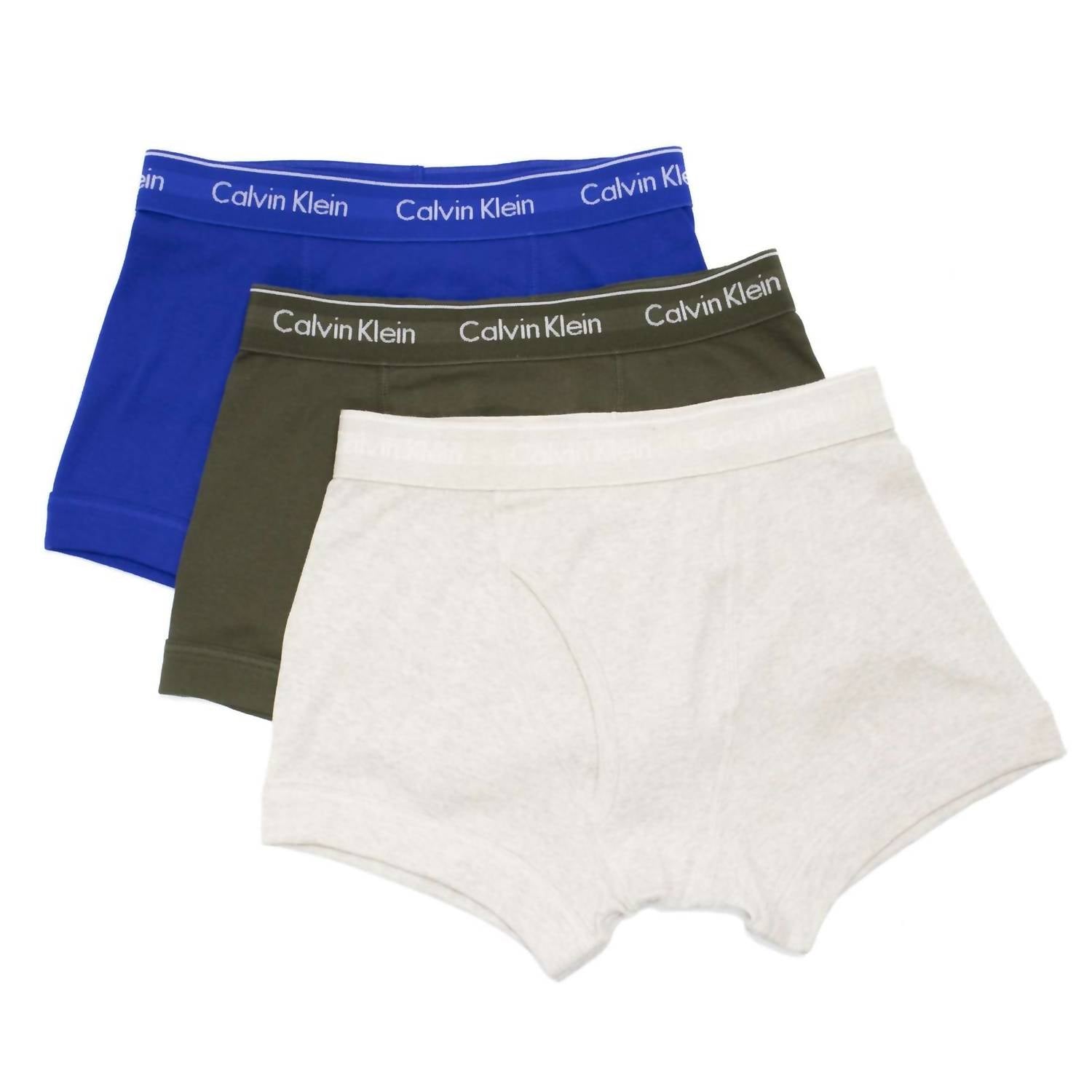 Calvin Klein - Men's Cotton Classic Fit 3-pack Trunk Boxer Briefs