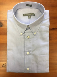 Madeleine Finn - Men's Pique Mesh Button Down Dress Shirt