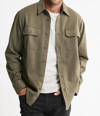Jachs New York - Brushed Twill Overshirt